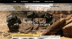 Desktop Screenshot of harshterrain.com